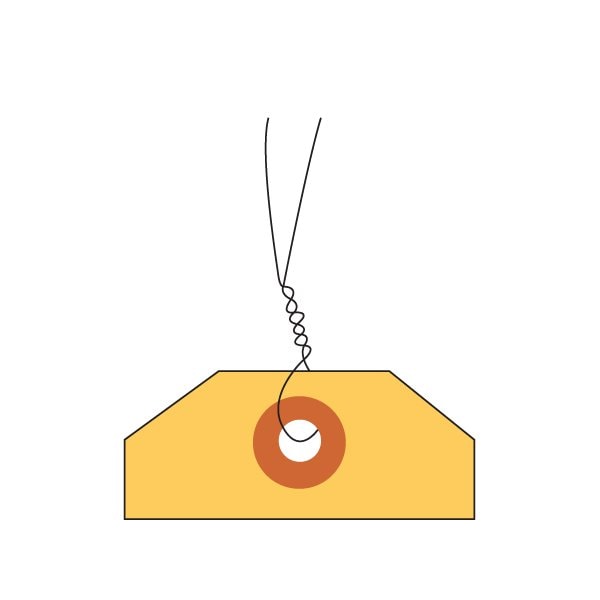 Bsc Preferred 12'' Tag Wire, 1000PK BUY00017572 - main